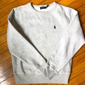 Polo Ralph Lauren Crew Neck Gray Sweatshirt